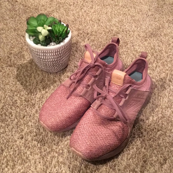 rose colored new balance